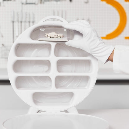 Hot Wheels x Daniel Arsham Complete Car and Rally Case Set - Bộ Sưu Tập Xe Mô Hình Nghệ Thuật Cao Cấp - Mattel Creations