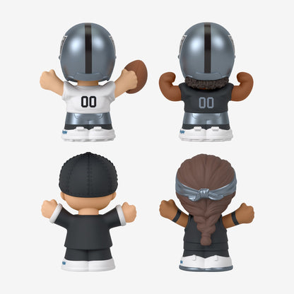 Little People Collector x NFL Las Vegas Raiders Set - Bộ Mô Hình Cầu Thủ & Cổ Động Viên NFL Mattel Fisher-Price - Hình ảnh bổ sung 7