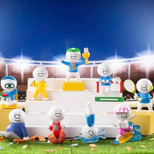 Xiaolan Sports Festival Model with Friends - Mô hình Blind Box Art Toy - OTHER ART TOYS LDXL01