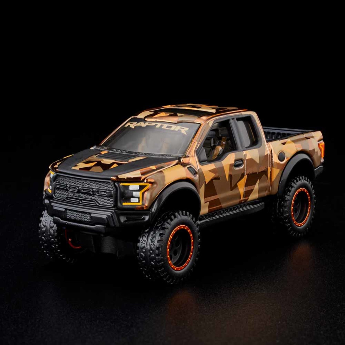 HWC Special Editions ’17 Ford Raptor - Mô hình xe bán tải địa hình Hot Wheels - Hình ảnh chi tiết 2