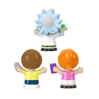 Little People Collector Rick and Morty Figure Set - Bộ Mô Hình Sưu Tập Chính Hãng Mattel