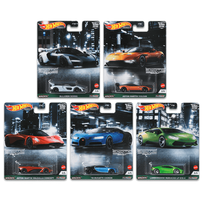 2021 Car Culture Mix 4: Exotic Envy - Bộ Sưu Tập Xe Mô Hình Cao Cấp - Hot Wheels Premium