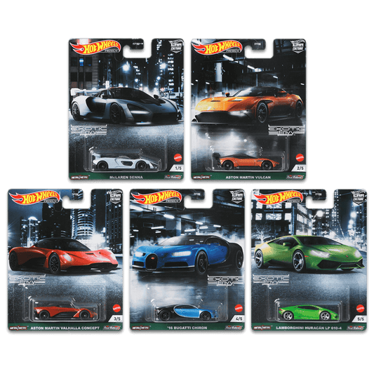 2021 Car Culture Mix 4: Exotic Envy - Bộ Sưu Tập Xe Mô Hình Cao Cấp - Hot Wheels Premium