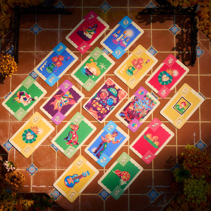 UNO Canvas Día de Muertos Card Game - Trò Chơi Bài Nghệ Thuật - Mattel Creations - Hình ảnh bổ sung 6