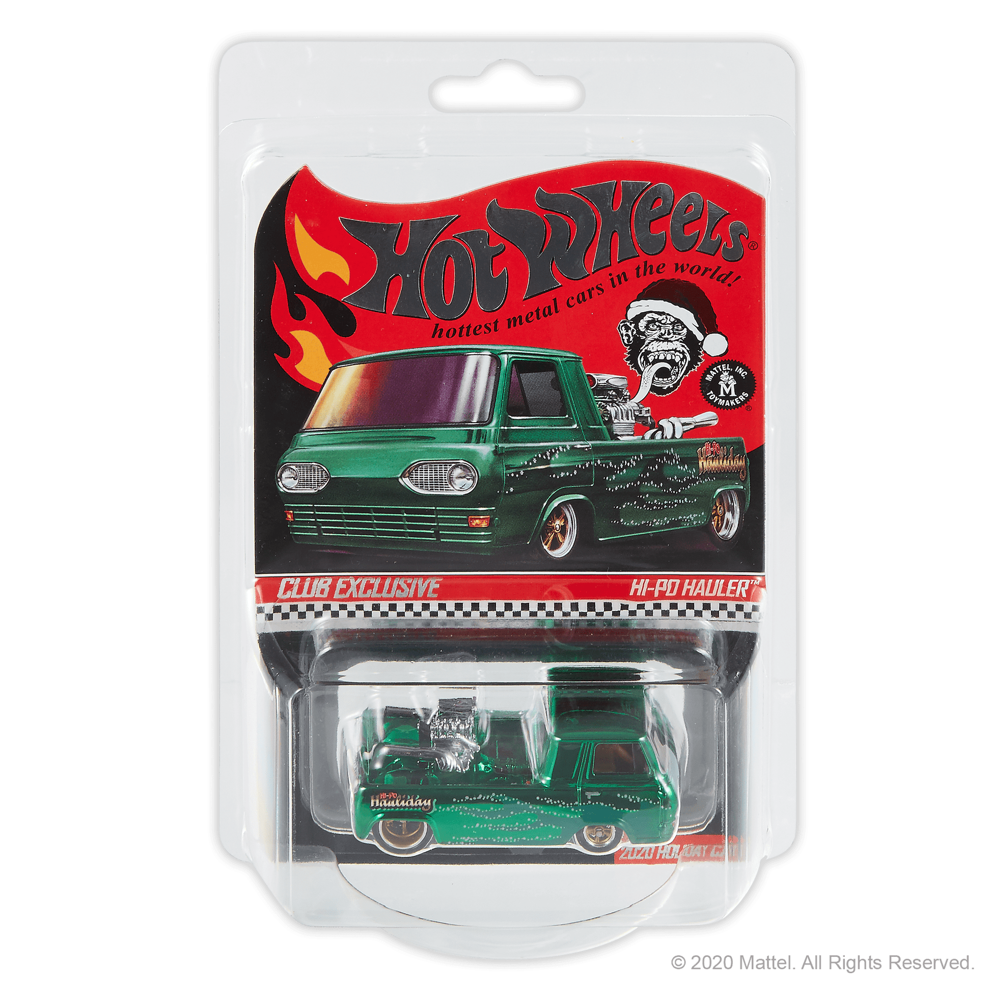RLC Exclusive Holiday Hi-Po Hauler! Xe Mô Hình Sưu Tầm Hot Wheels Ford Econoline 1963 - Hình ảnh bổ sung 4
