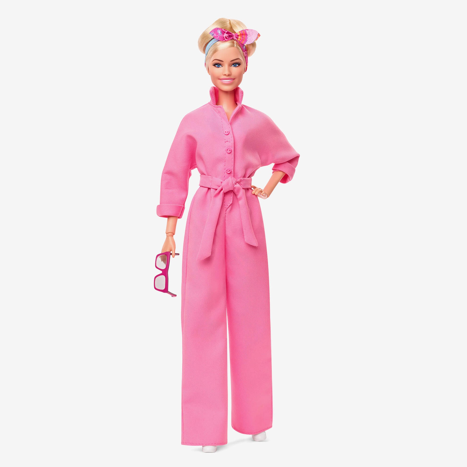 Barbie in Pink Power Jumpsuit – Barbie The Movie - Búp bê Sưu tầm Chính hãng Mattel - Hình ảnh chi tiết 2