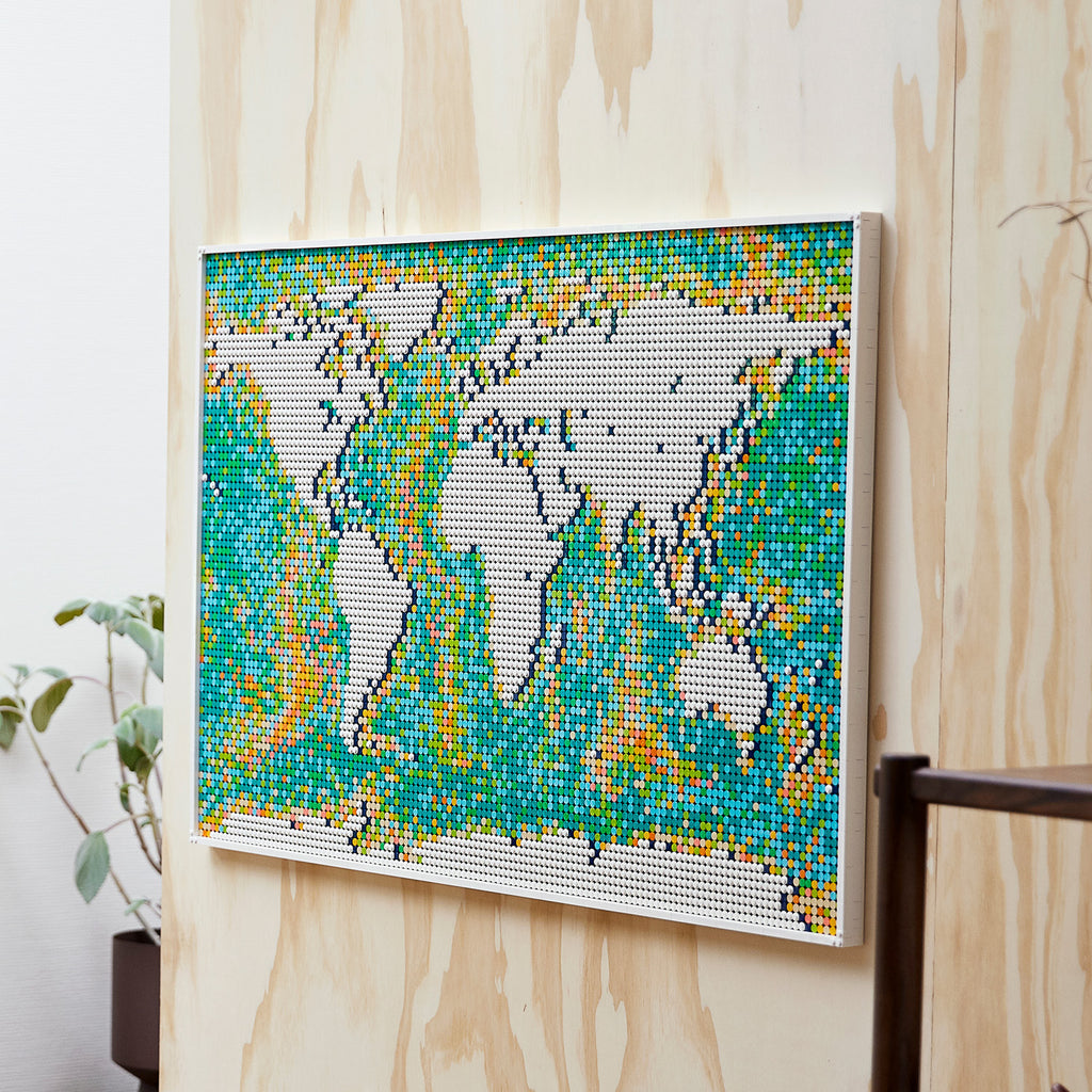 LEGO® Art World Map - Bản đồ thế giới lắp ráp 11.695 chi tiết - LEGO 31203 - Hình ảnh bổ sung 7