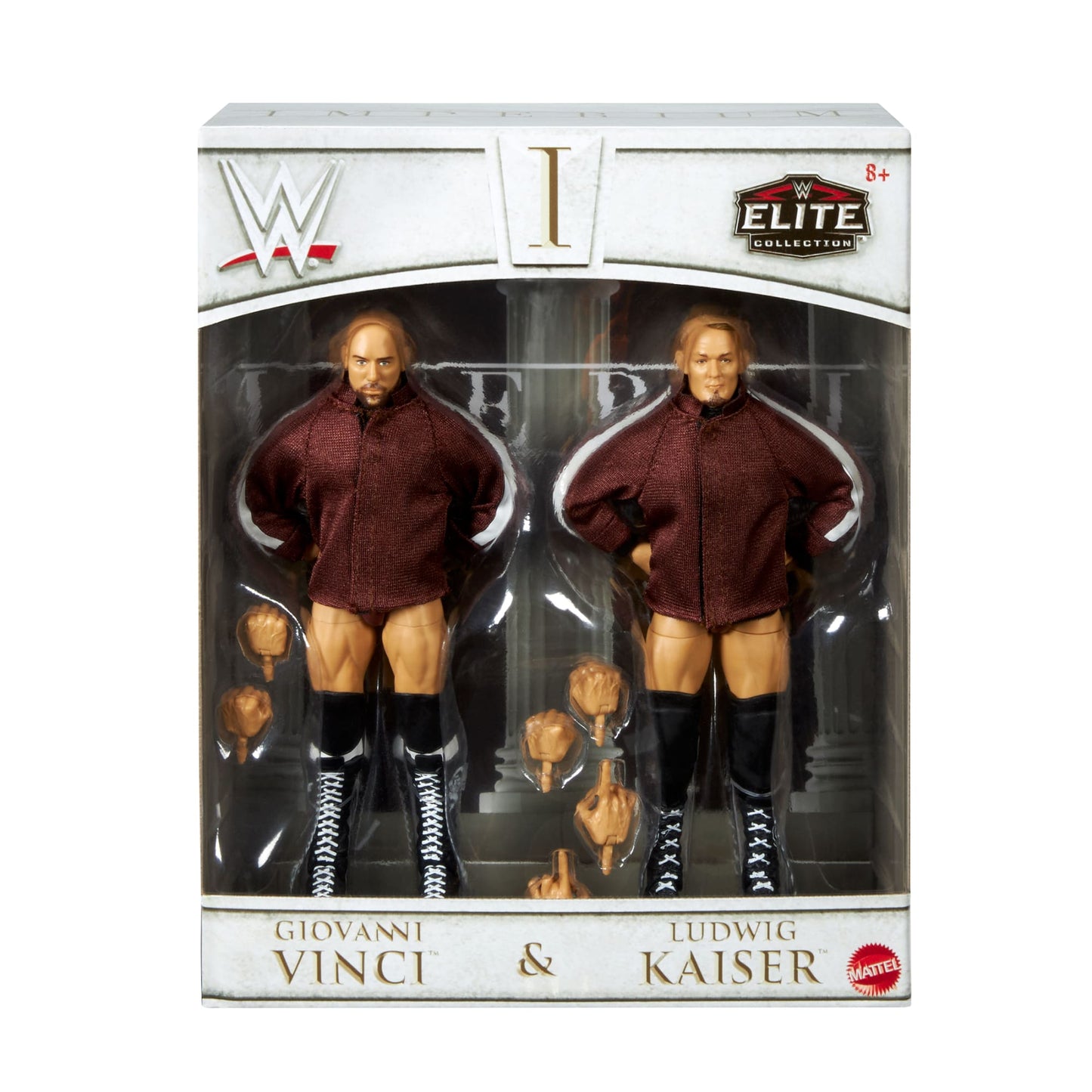 WWE Elite Collection Imperium: Giovanni Vinci & Ludwig Kaiser - Bộ 2 Mô Hình Action Figure Mattel - Hình ảnh bổ sung 7
