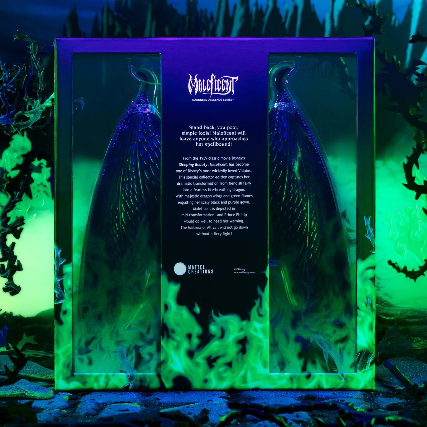 Darkness Descends Series Maleficent Doll - Búp Bê Disney Sưu Tầm Cao Cấp - Mattel Creations