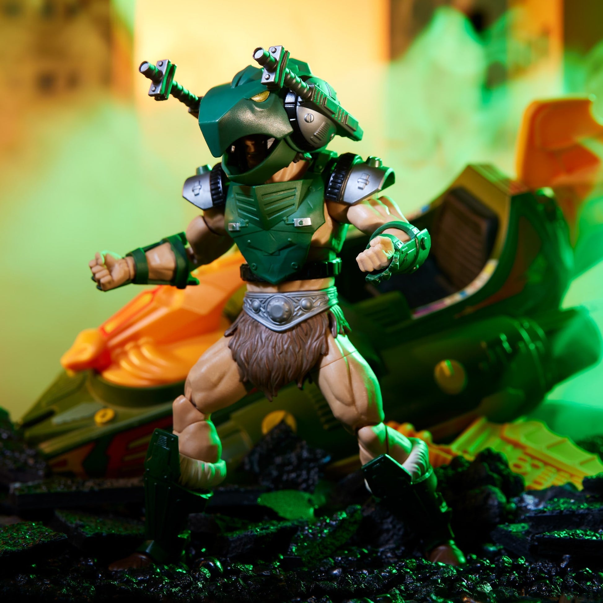 Masters of the Universe Masterverse Vykron Figure - Mô Hình Hành Động Cao Cấp Mattel HLB63 Mattel - ảnh 3 - Action Figure