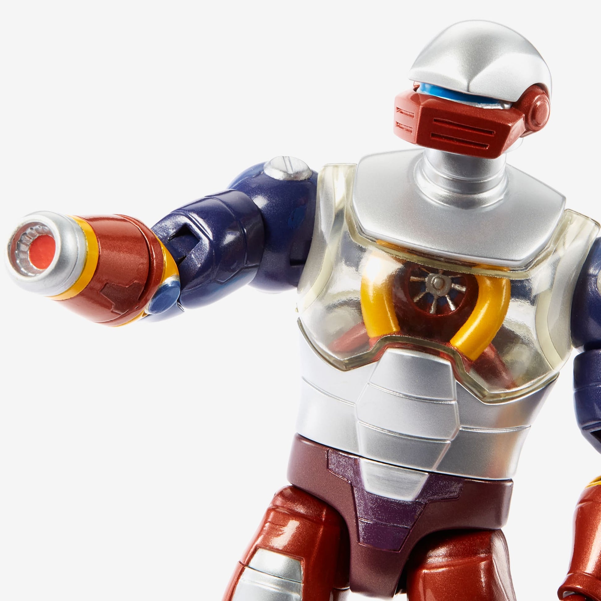 Masters of the Universe Masterverse Roboto Action Figure - Mô Hình Robot Chiến Binh 18cm - Mattel Mattel - ảnh 2 - Action Fig