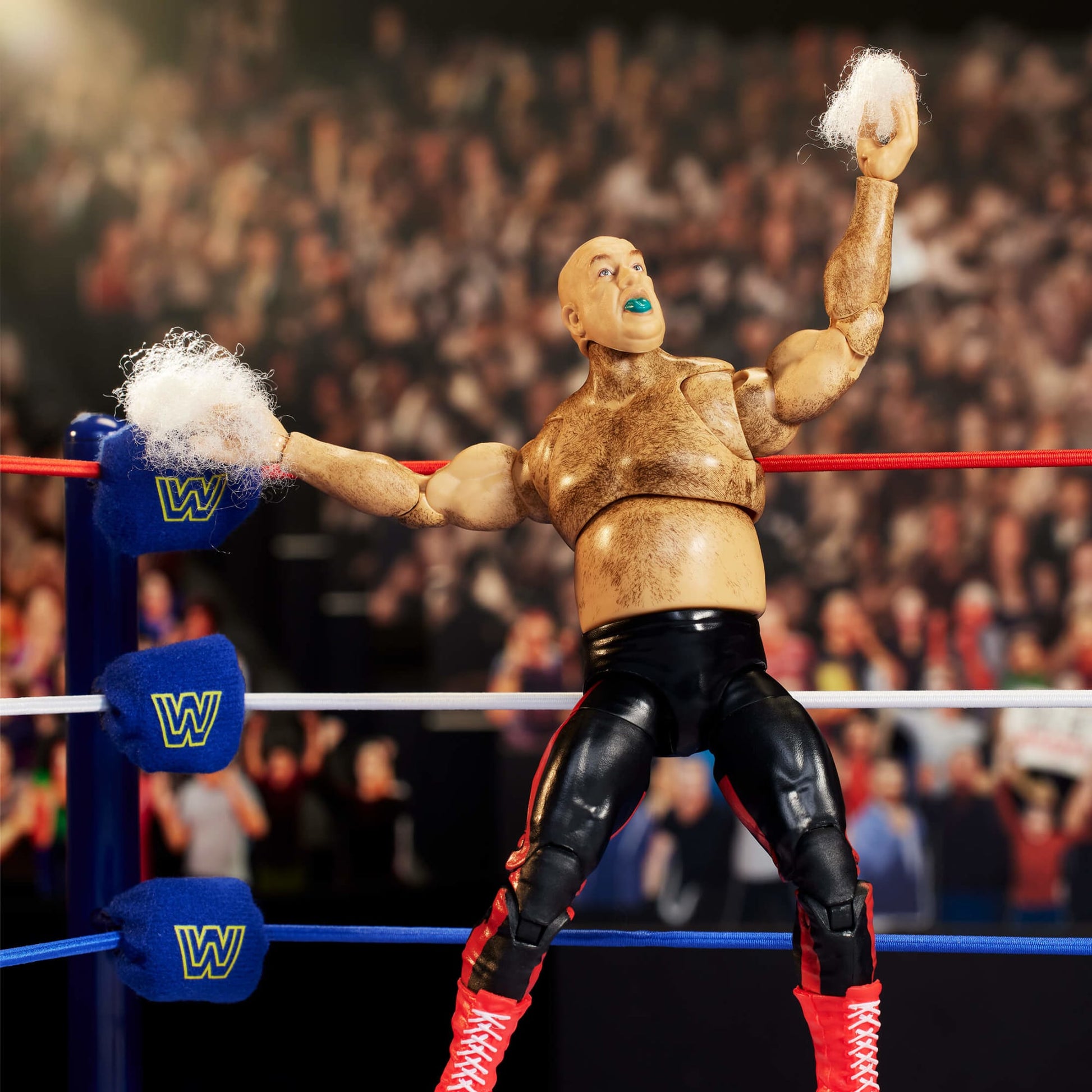 WWE Ultimate Edition Coliseum Collection "Rowdy" Roddy Piper & George "The Animal" Steele 2-Pack - Bộ 2 Mô Hình Action Figure Cao Cấp Mattel HMC60 - Hình ảnh bổ sung 5