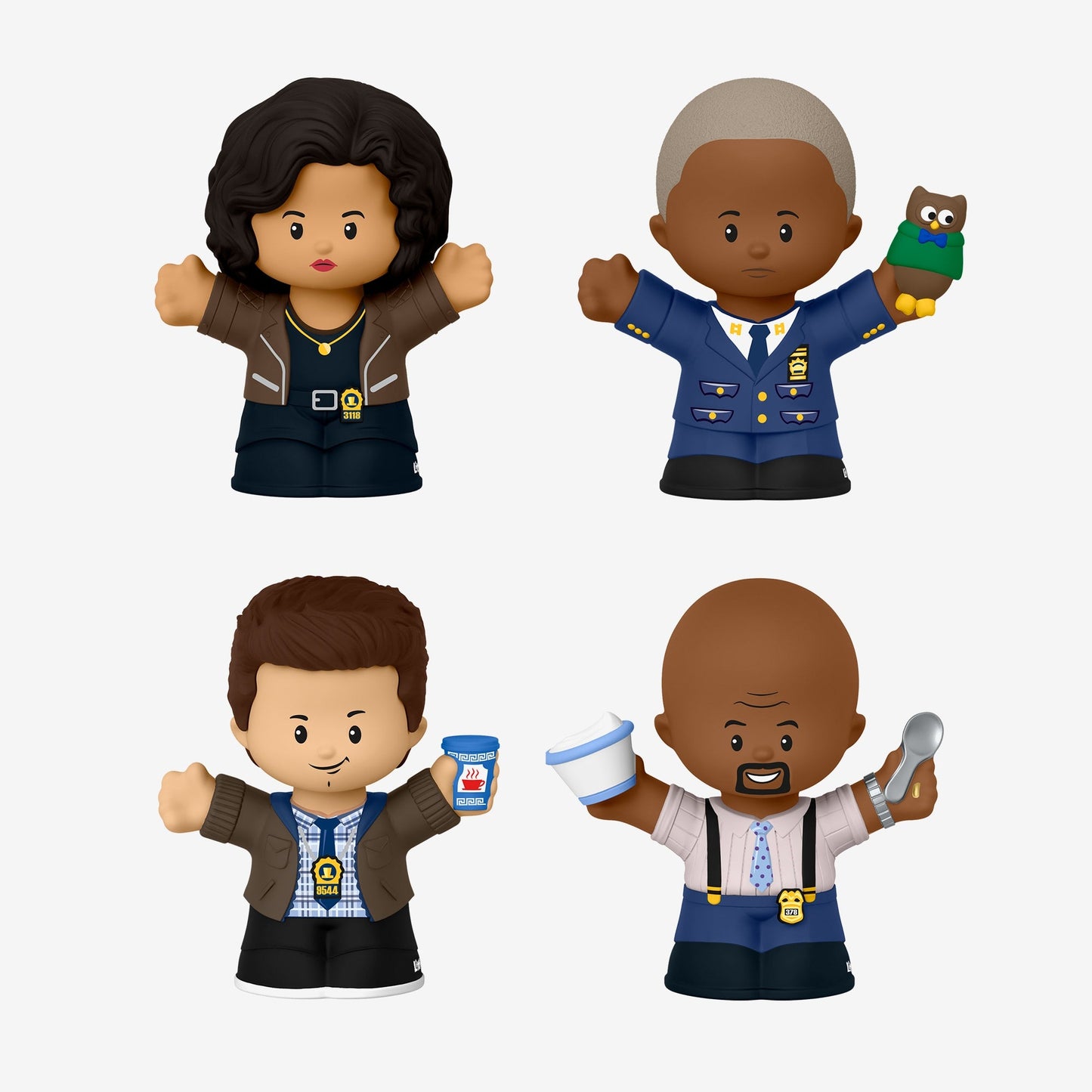 Little People Collector Brooklyn Nine-Nine TV Series Special Edition Set - Bộ Mô Hình Nhân Vật Sưu Tầm - Fisher-Price - Hình ảnh chi tiết 2