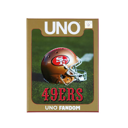 UNO Fandom NFL San Francisco 49ers Game Deck - Bộ Bài Thẻ Bài Thể Thao Mattel Mattel - ảnh 1 - Card Game