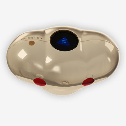 FriendsWithYou Lucky Little Cloud Magic 8 Ball Gold Amulet Đồ Chơi Nghệ Thuật Magic 8 Ball Mattel Creations - Hình ảnh bổ sung 4