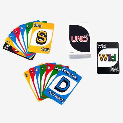 UNO Deluxe Retro - Thẻ Bài Board Game Phiên Bản Kỷ Niệm 50 Năm Mattel HGL63 - Góc nhìn khác 3