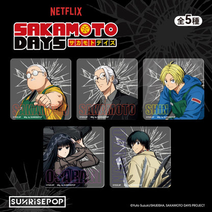 Sakamoto Days Coaster SUNRISEPOP SDAC059 - Lót ly acrylic (Giao ngẫu nhiên) - Chính hãng SUNRISEPOP