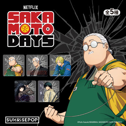 Sakamoto Days Coaster SUNRISEPOP SDAC059 - Lót ly acrylic (Giao ngẫu nhiên) - Chính hãng SUNRISEPOP