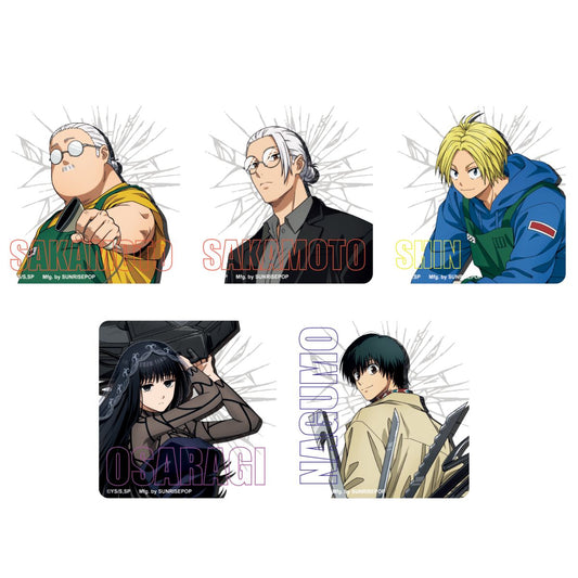 Sakamoto Days Coaster SUNRISEPOP SDAC059 - Lót ly acrylic (Giao ngẫu nhiên) - Chính hãng SUNRISEPOP