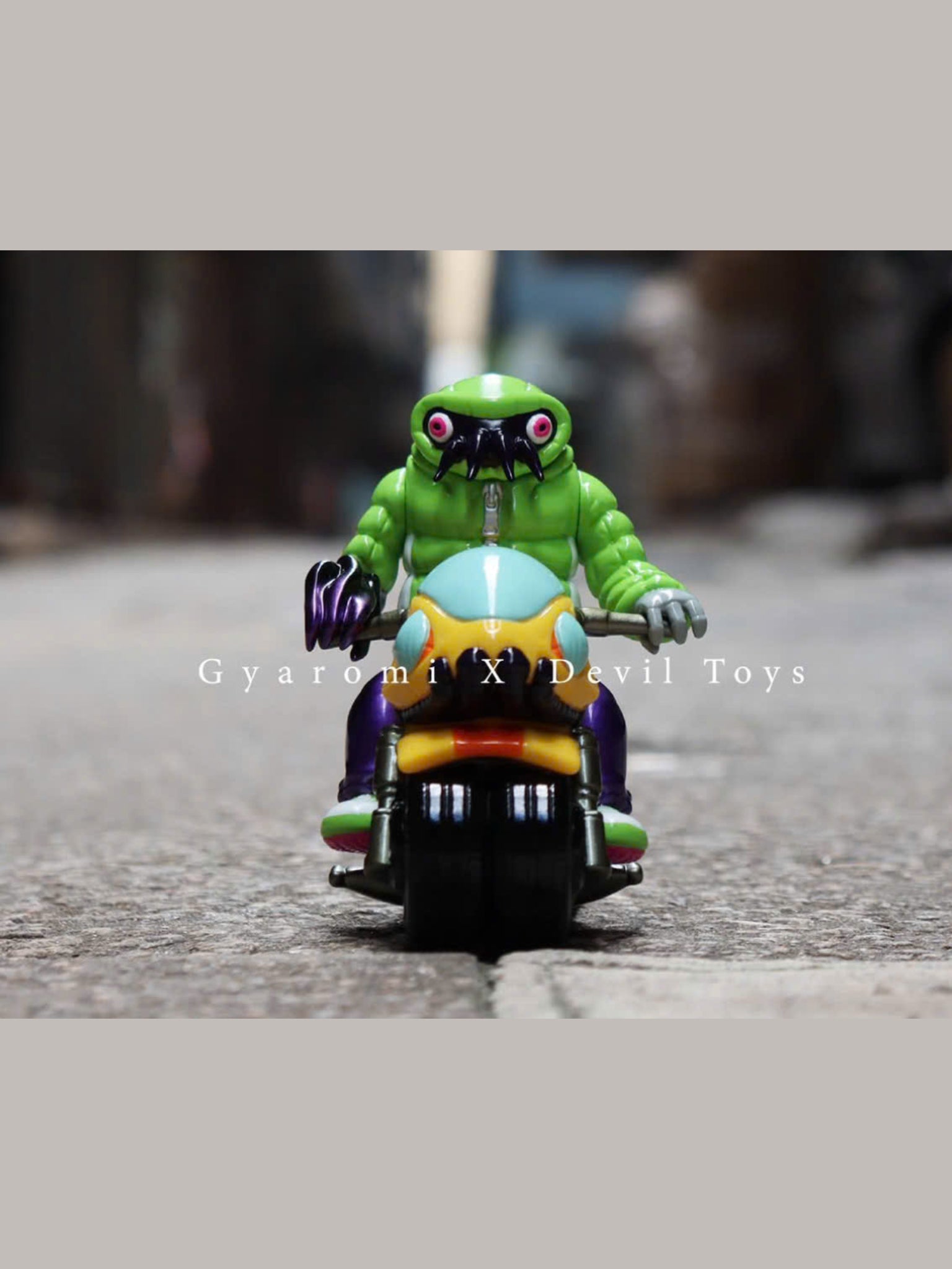 Devil Toys X Gyaromi Oid Trike - Mô hình Sofubi Figure cao cấp Devil Toys - Hình ảnh sản phẩm