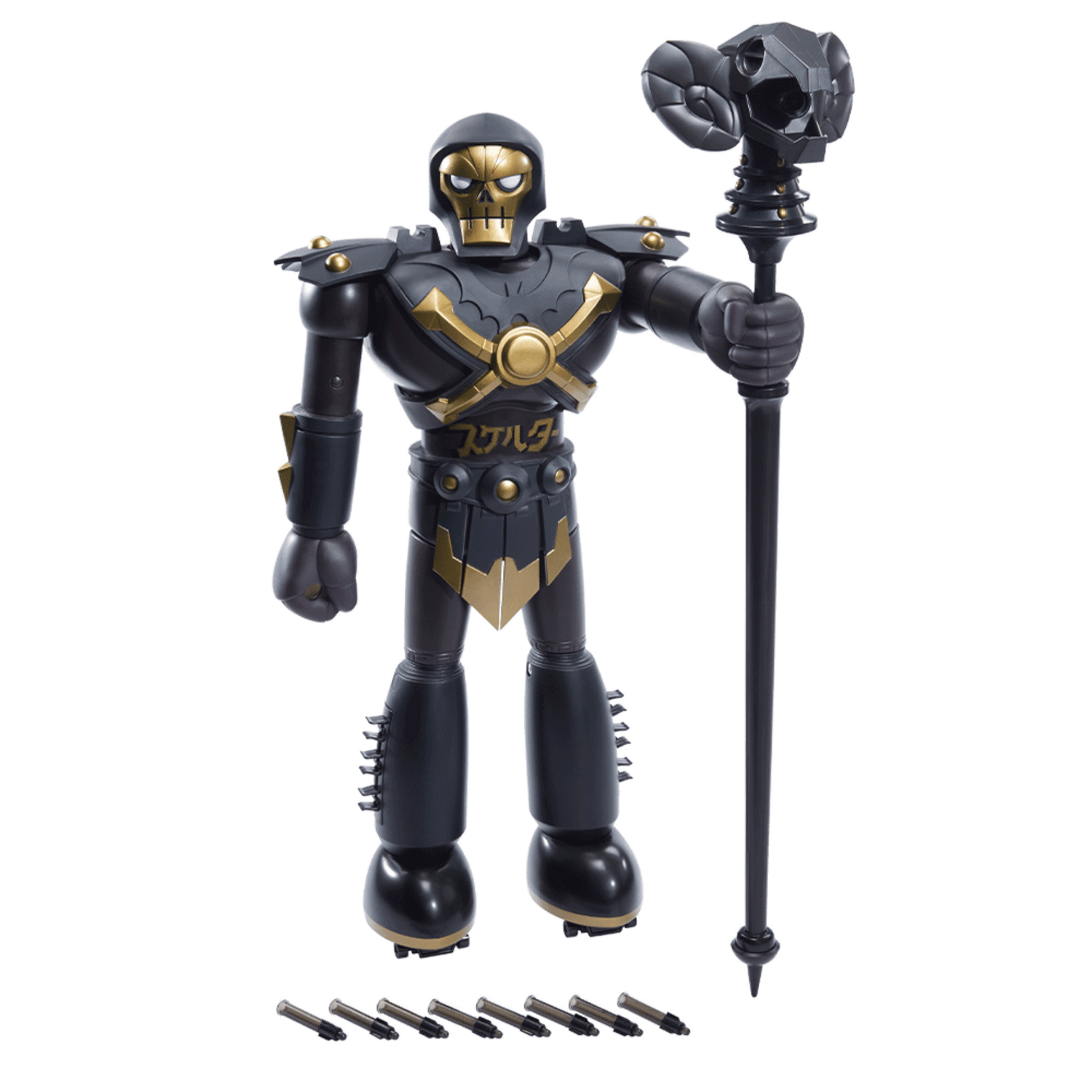 Shogun Warriors Skeletor Golden Havoc Edition Mô Hình Robot Hành Động Mattel Creations - Hình ảnh bổ sung 7