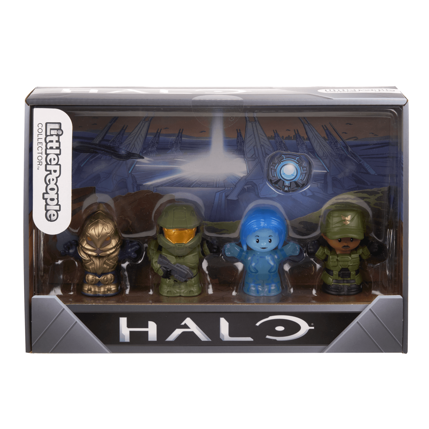 Little People Collector Halo Special Edition Set - Bộ Mô Hình Nhân Vật Halo 3 - Mattel Creations Mattel - ảnh 3 - Action Figu