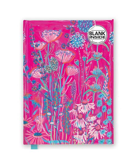 Lucy Innes Williams: Pink Garden House (Foiled Blank Journal) - Notebook