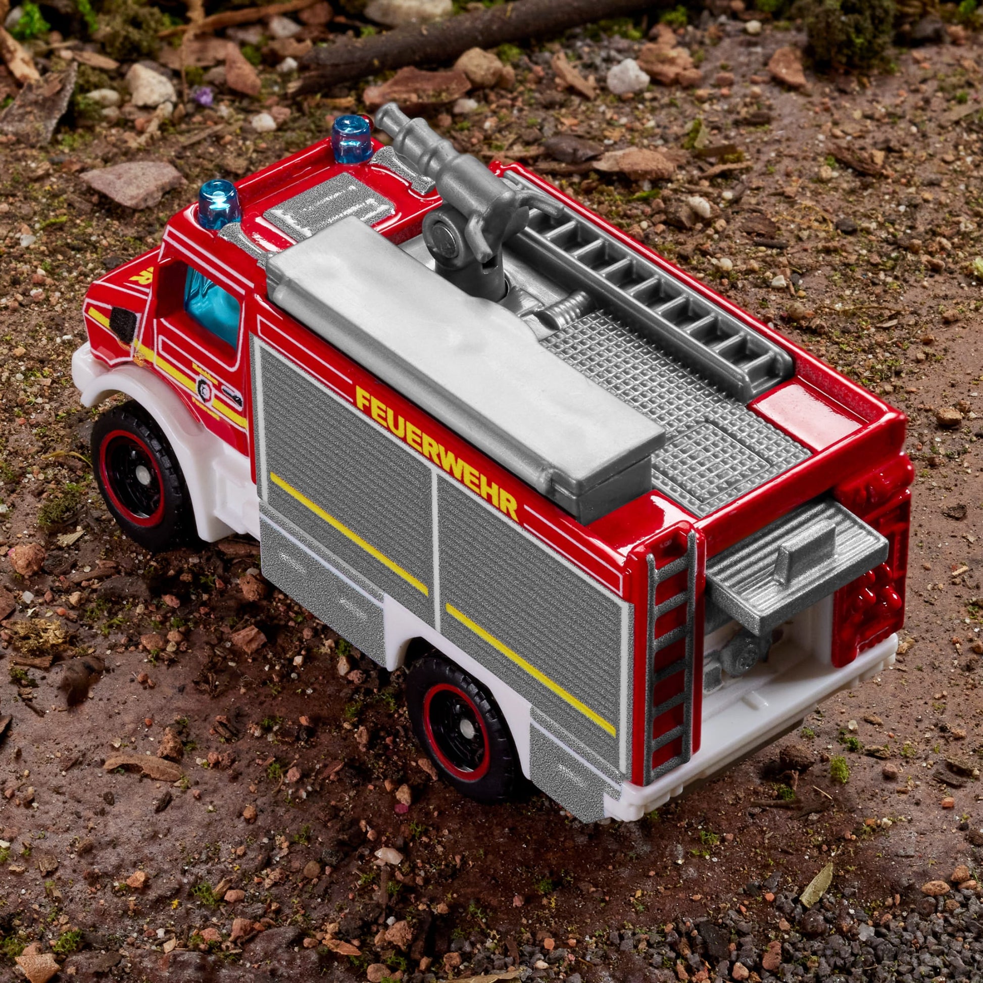 Matchbox Collectors Mercedes-Benz Unimog Fire Truck - Xe Cứu Hỏa Mô Hình Kim Loại Cao Cấp Matchbox - ảnh 2 - Die-cast Model V
