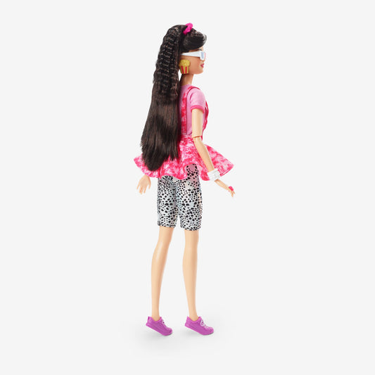 Barbie Rewind Doll – Movie Night - Búp bê sưu tầm phong cách thập niên 80 - Mattel Creations HJX18 - Hình ảnh chi tiết 2