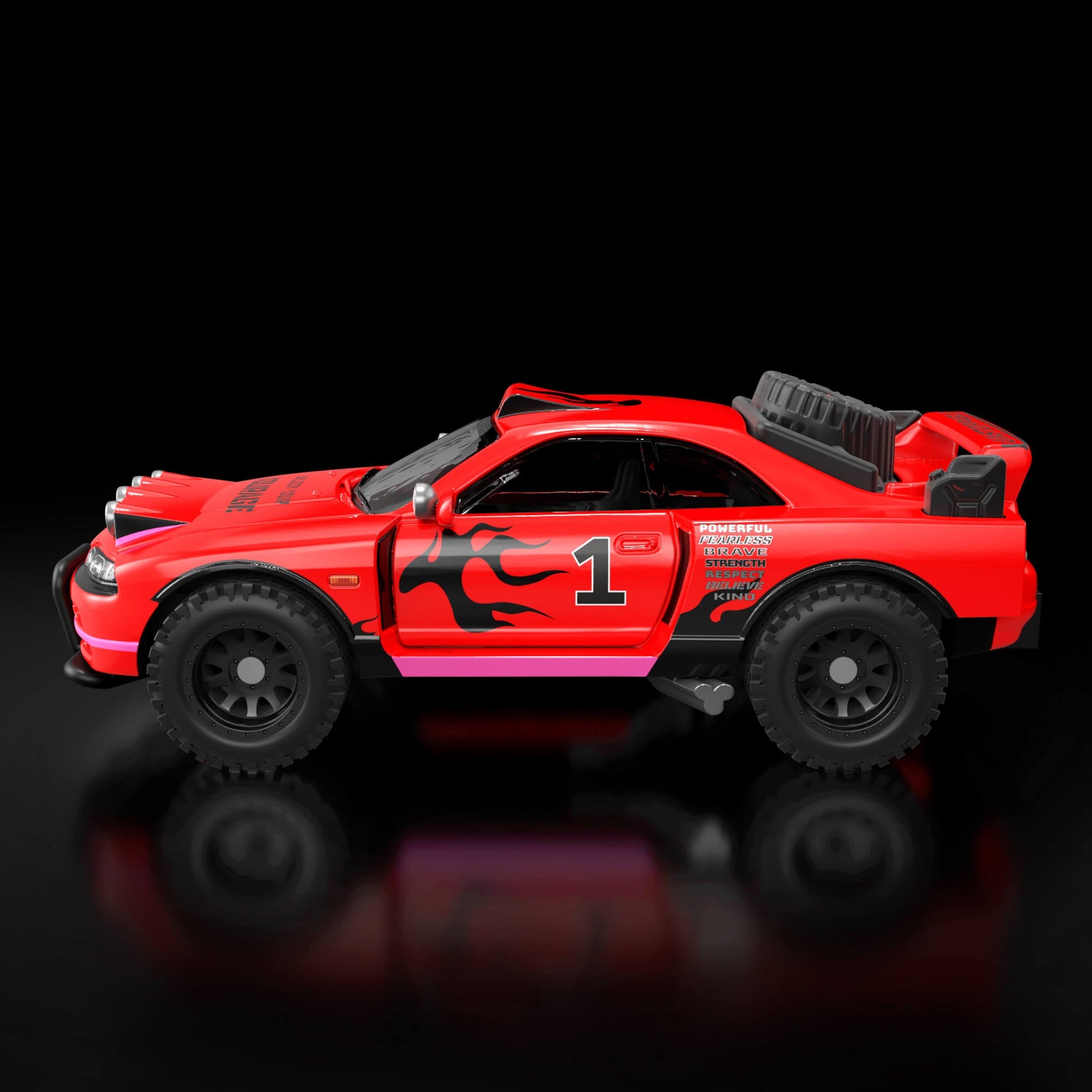 Hot Wheels: Ultimate Challenge Nissan Skyline GT-R (R33) Xe Mô Hình Tỉ Lệ 1:64 Hot Wheels - Hình ảnh chi tiết 2