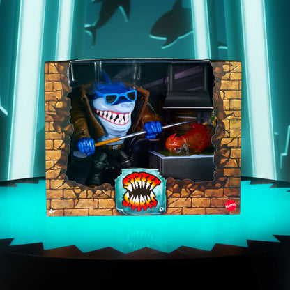 Street Sharks Ripster “A Shark Among Us" Figure - Mô hình hành động kỷ niệm 30 năm Mattel Mattel - ảnh 1 - Action Figure