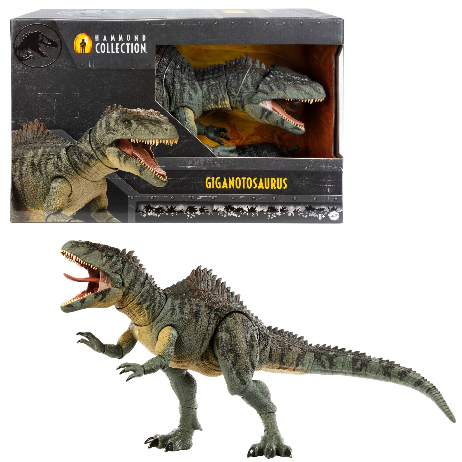 Jurassic World Dominion Hammond Collection Giganotosaurus - Mô hình Khủng long Cao cấp Mattel Mattel - Action Figure