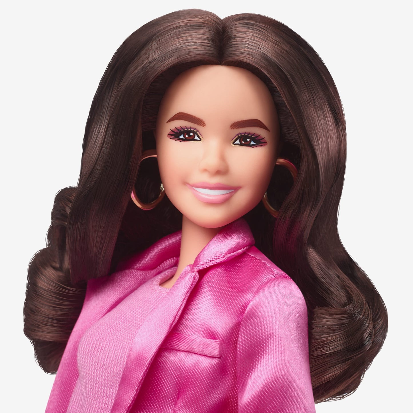 Gloria Doll Wearing Pink Power Pantsuit – Barbie The Movie - Búp Bê Sưu Tầm Chính Hãng Mattel Signature HPJ98 - Hình ảnh bổ sung 4