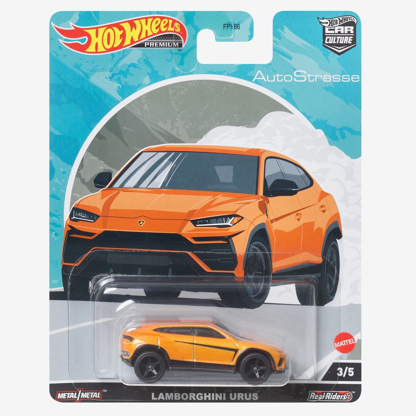 Hot Wheels Car Culture Lamborghini Urus 21A - Xe Mô Hình Tỷ Lệ 1:64 Cao Cấp - Góc nhìn khác 3