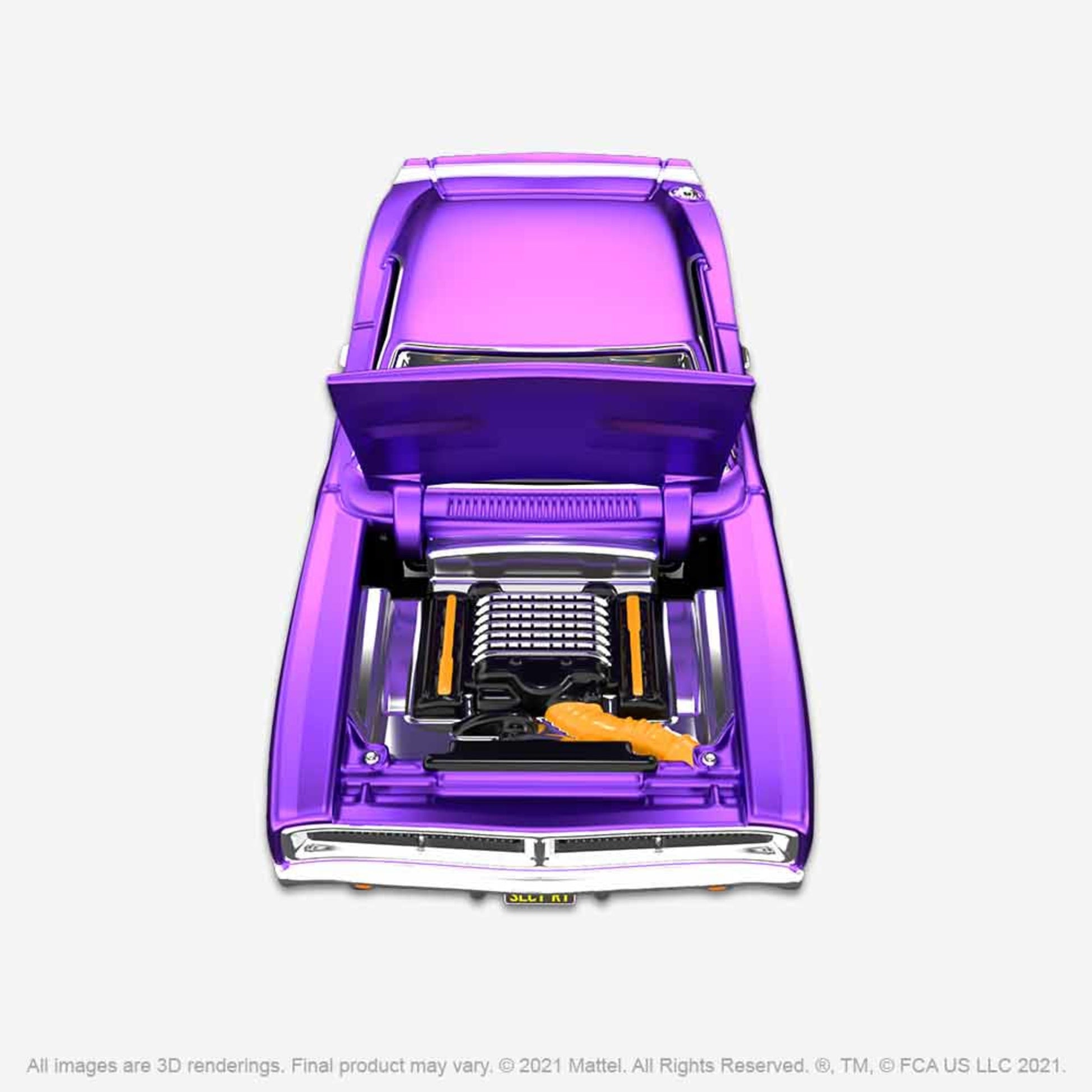 RLC sELECTIONs 1969 Dodge Charger R/T - Xe Mô Hình Kim Loại Cao Cấp Hot Wheels - Hình ảnh bổ sung 7