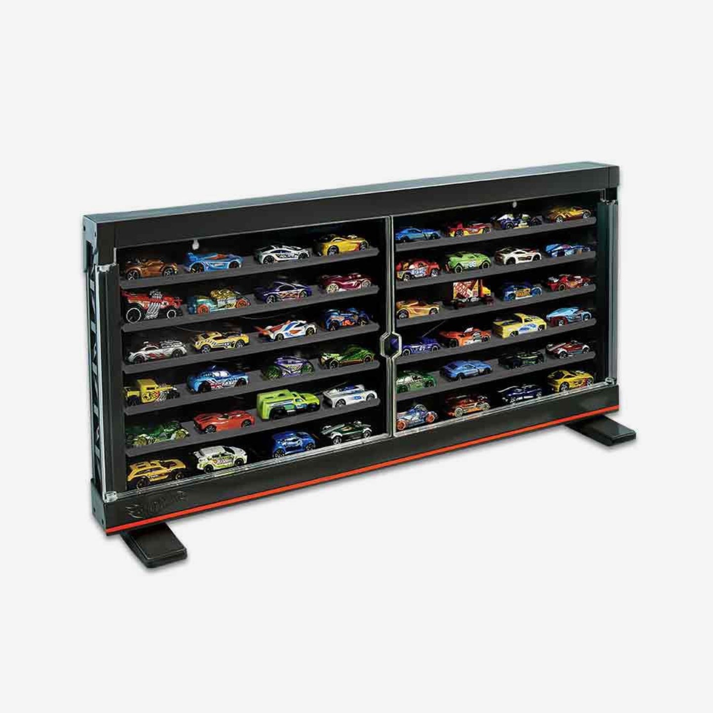 HW Display Case Plus Exclusive Mercedes-Benz 190 E 2.5-16 Evolution II - Tủ Trưng Bày 50 Xe Hot Wheels Kèm Xe Độc Quyền - Hình ảnh bổ sung 4