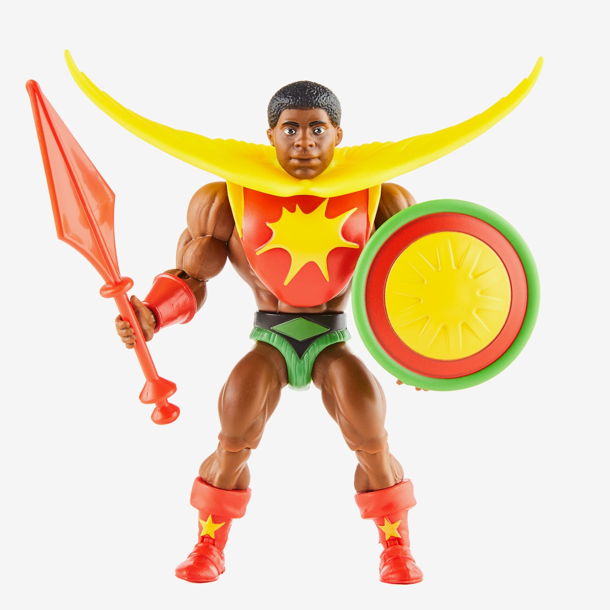 Masters of the Universe Origins Sun-Man Action Figure - Mô Hình Nhân Vật Sưu Tầm Mattel - Hình ảnh sản phẩm