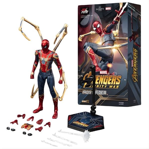 Mô hình Marvel - Iron Spiderman 2.0 Version - ZD Toys - ZM17