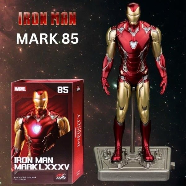 Mô hình Marvel - Iron Man Mark LXXXV MK85 (4 Inch) - ZD Toys - ZM30
