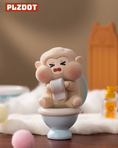 PLZDOT Peachy Monkey-Diagnosed As MALO Series - Mô hình Blind Box Art Toy chính hãng PLZDOT