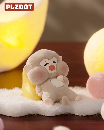 PLZDOT Peachy Monkey-Diagnosed As MALO Series - Mô hình Blind Box Art Toy chính hãng PLZDOT