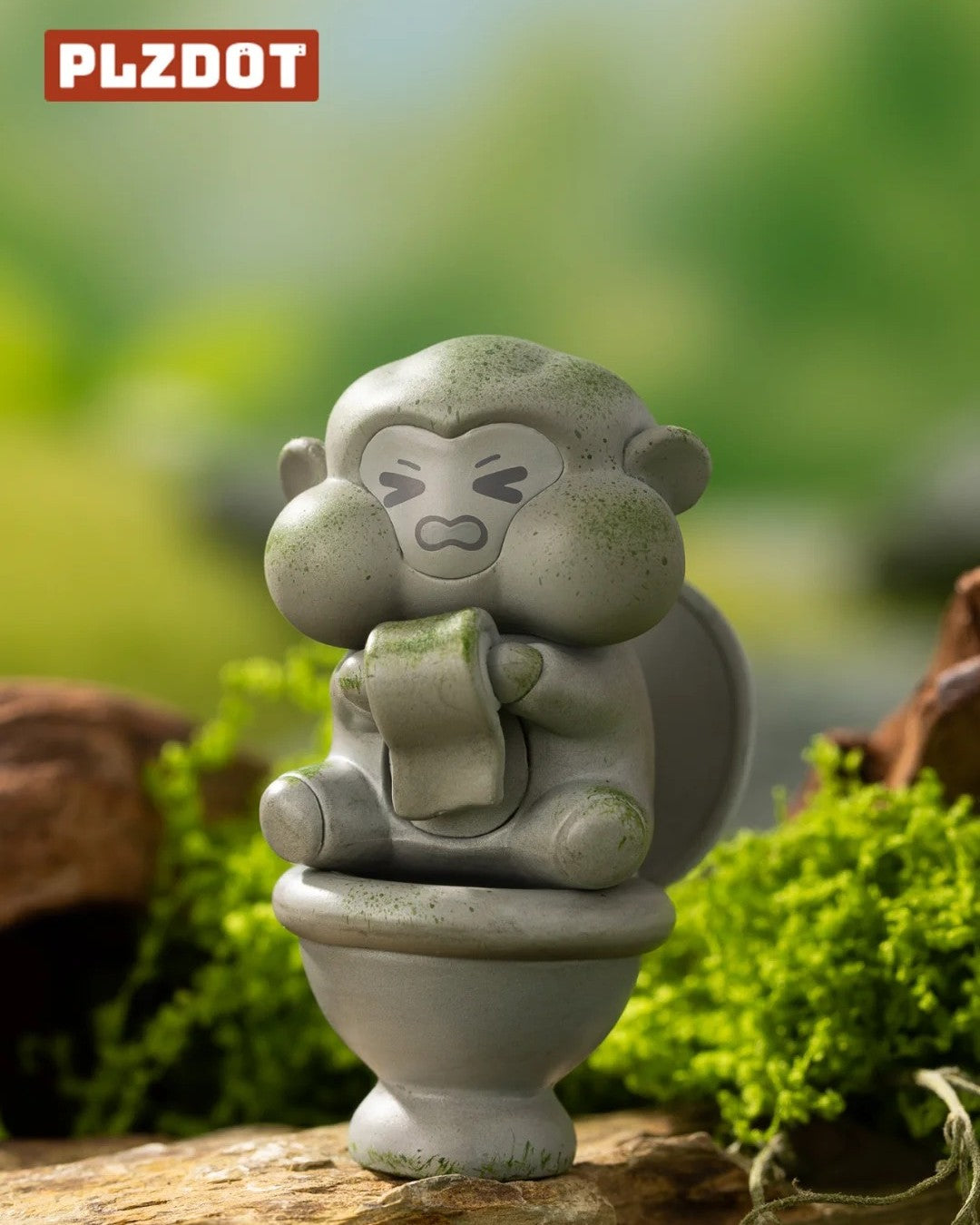 PLZDOT Peachy Monkey-Diagnosed As MALO Series - Mô hình Blind Box Art Toy chính hãng PLZDOT