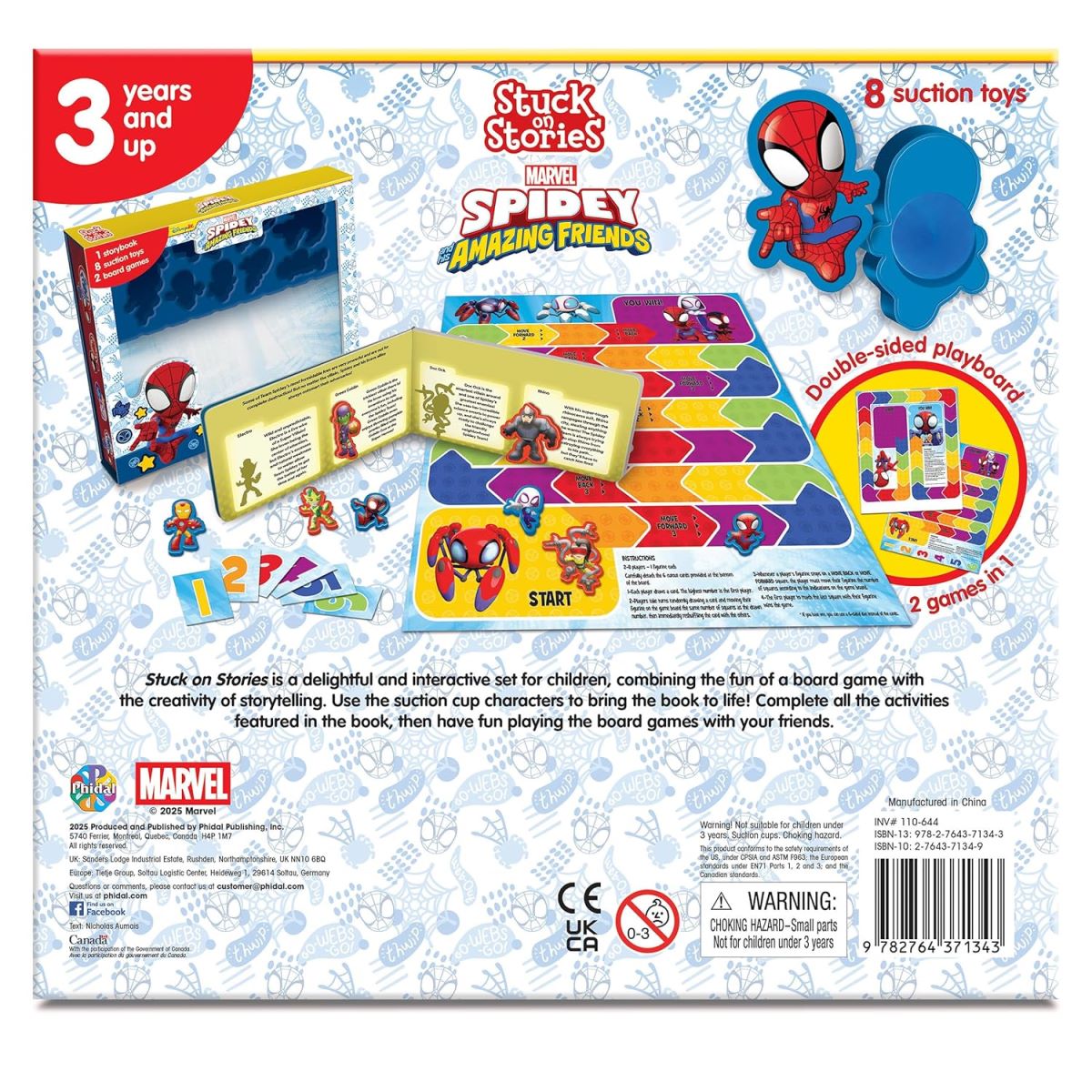 Marvel Spidey & Friends Stuck On Stories