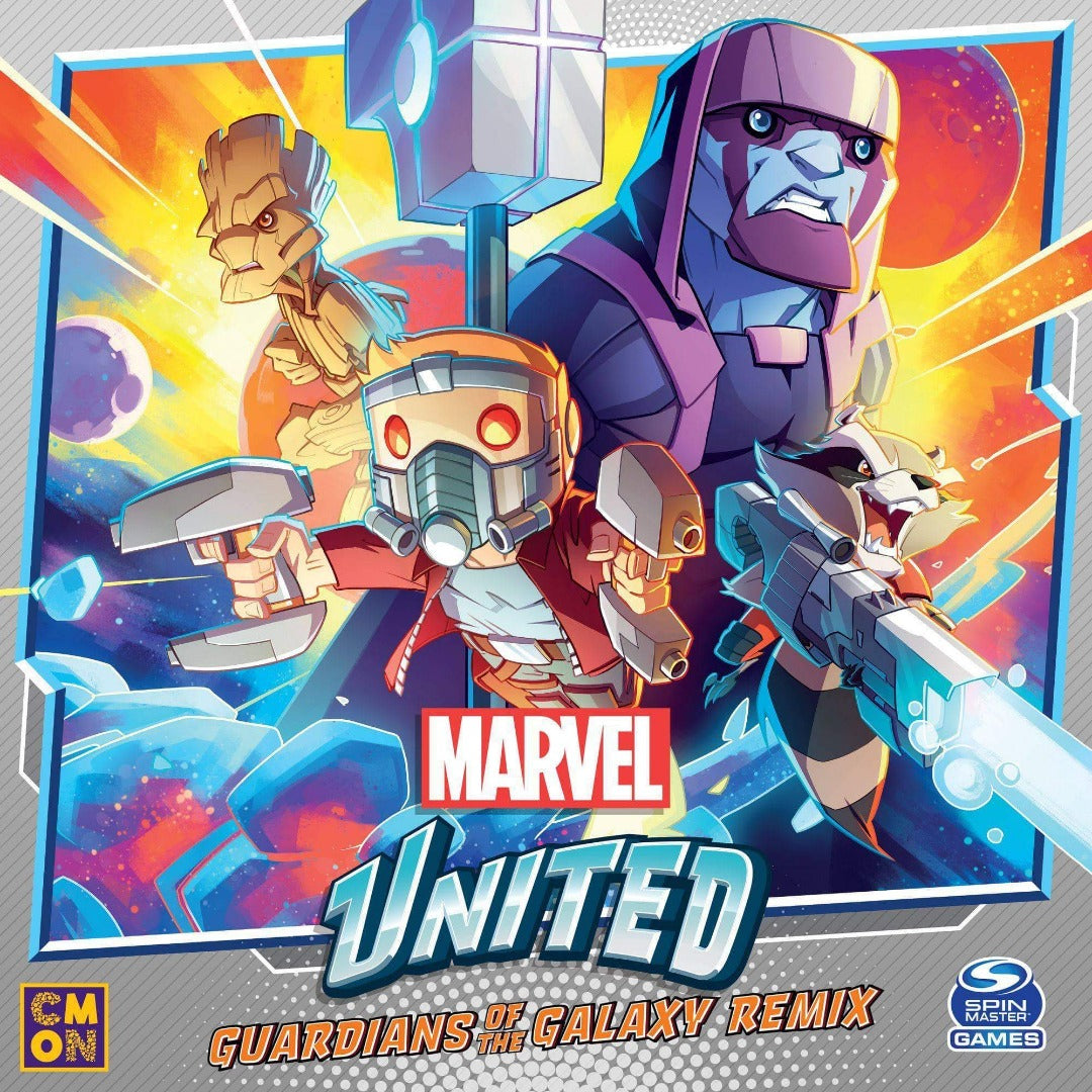Marvel United: Guardians of The Galaxy Remix Expansion Plus Gamora (Kickstarter Special)