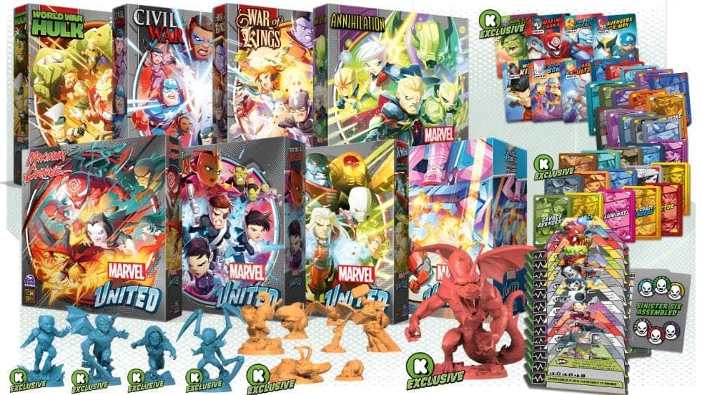 Marvel United: Multiverse Omniverse Pledge Bundle (Kickstarter Special)
