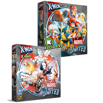 Marvel United: X-Men Mutant Pledge Board Game Plus Stretch Goals (Kickstarter Special)