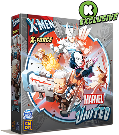 Marvel United: X-Men Mutant Pledge Board Game Plus Stretch Goals (Kickstarter Special)