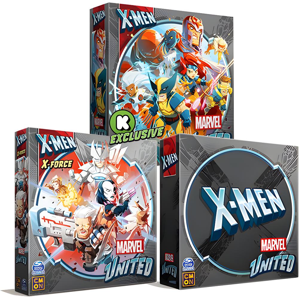 Marvel United: X-Men Mutant Pledge Board Game Plus Stretch Goals (Kickstarter Special)