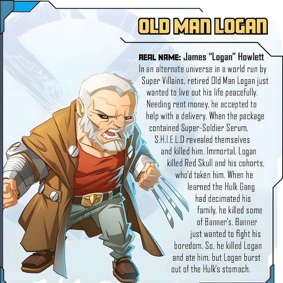 Marvel United: X-Men Old Man Logan (Kickstarter Special)