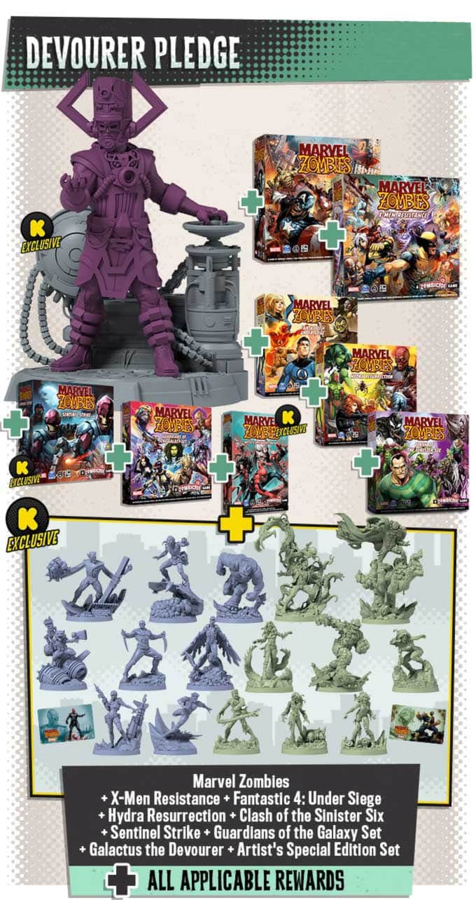 Marvel Zombies: Devourer Pledge Bundle (Kickstarter Special)